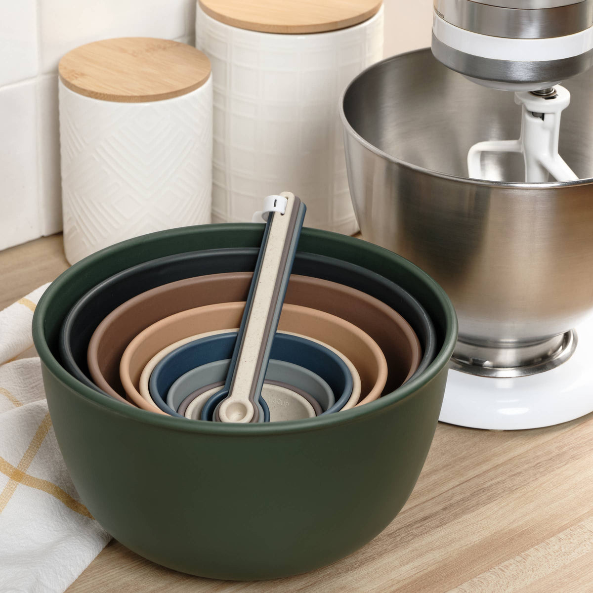 5-Piece Astrik Mixing Bowl Set: Alpine