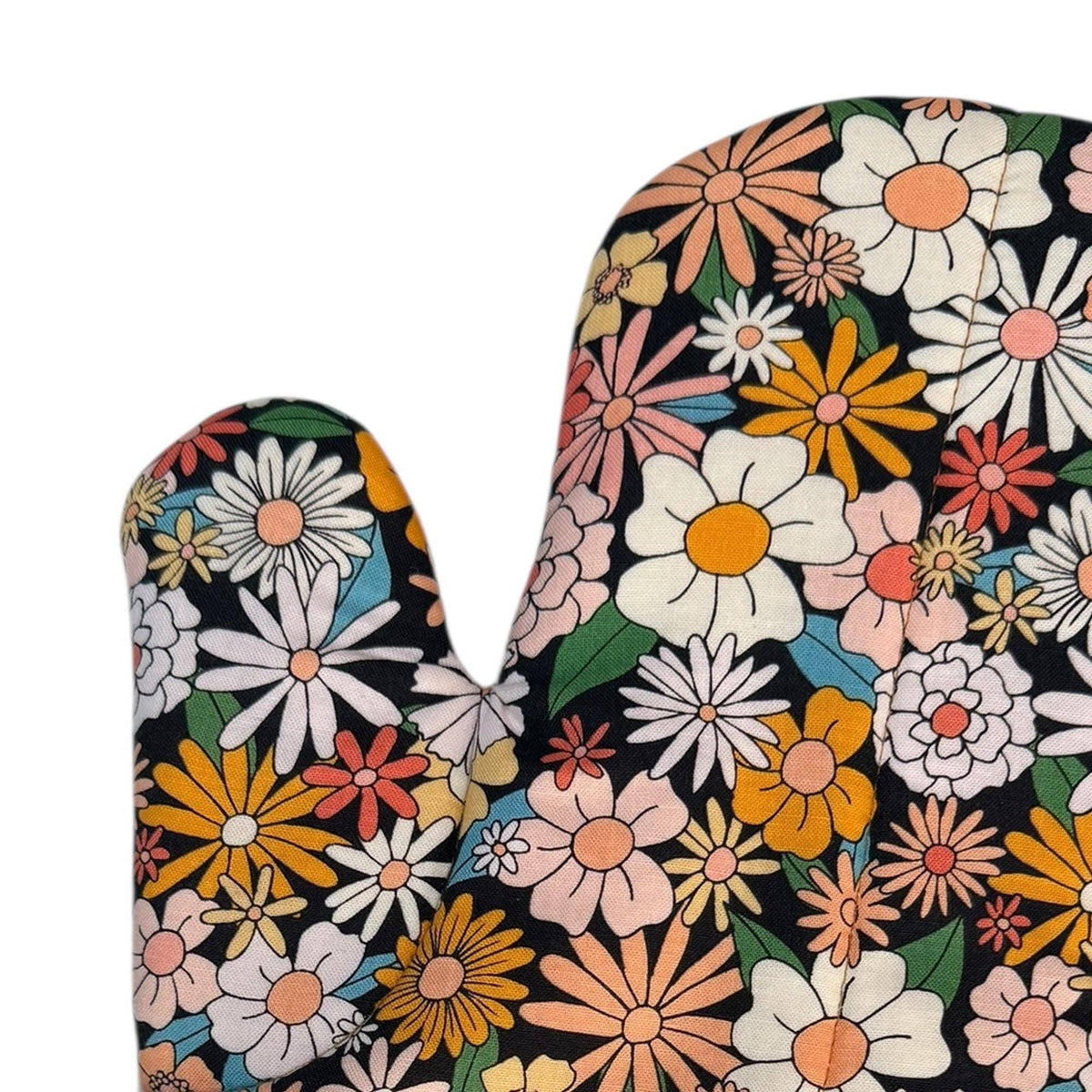 Disco Daisy Oven Mitt