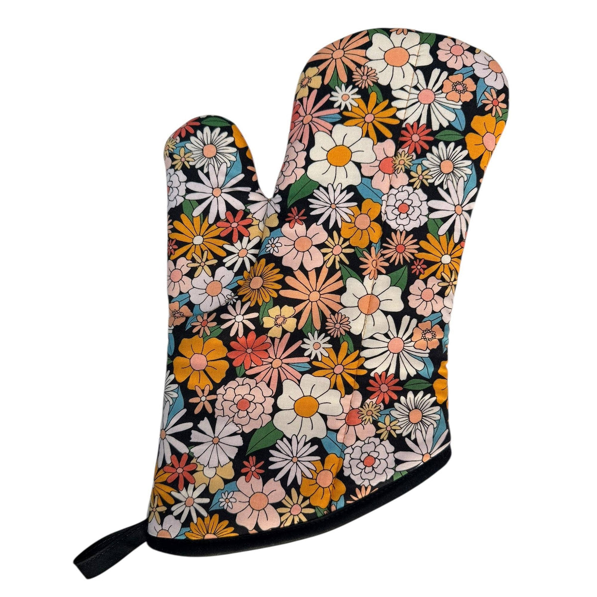 Disco Daisy Oven Mitt