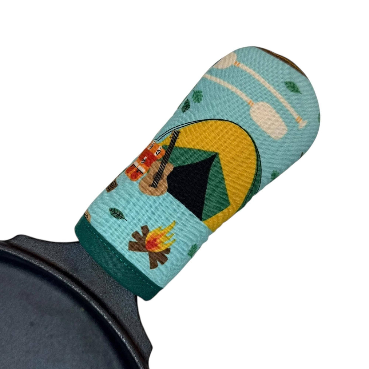 Camping Cast Iron Handle Mitt