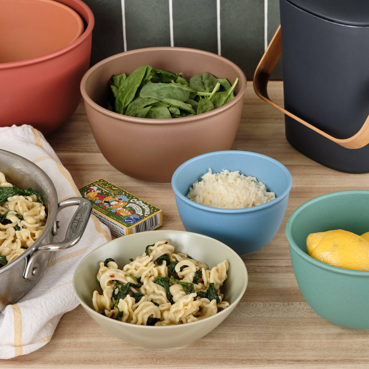 5-Piece Astrik Mixing Bowl Set: Alpine