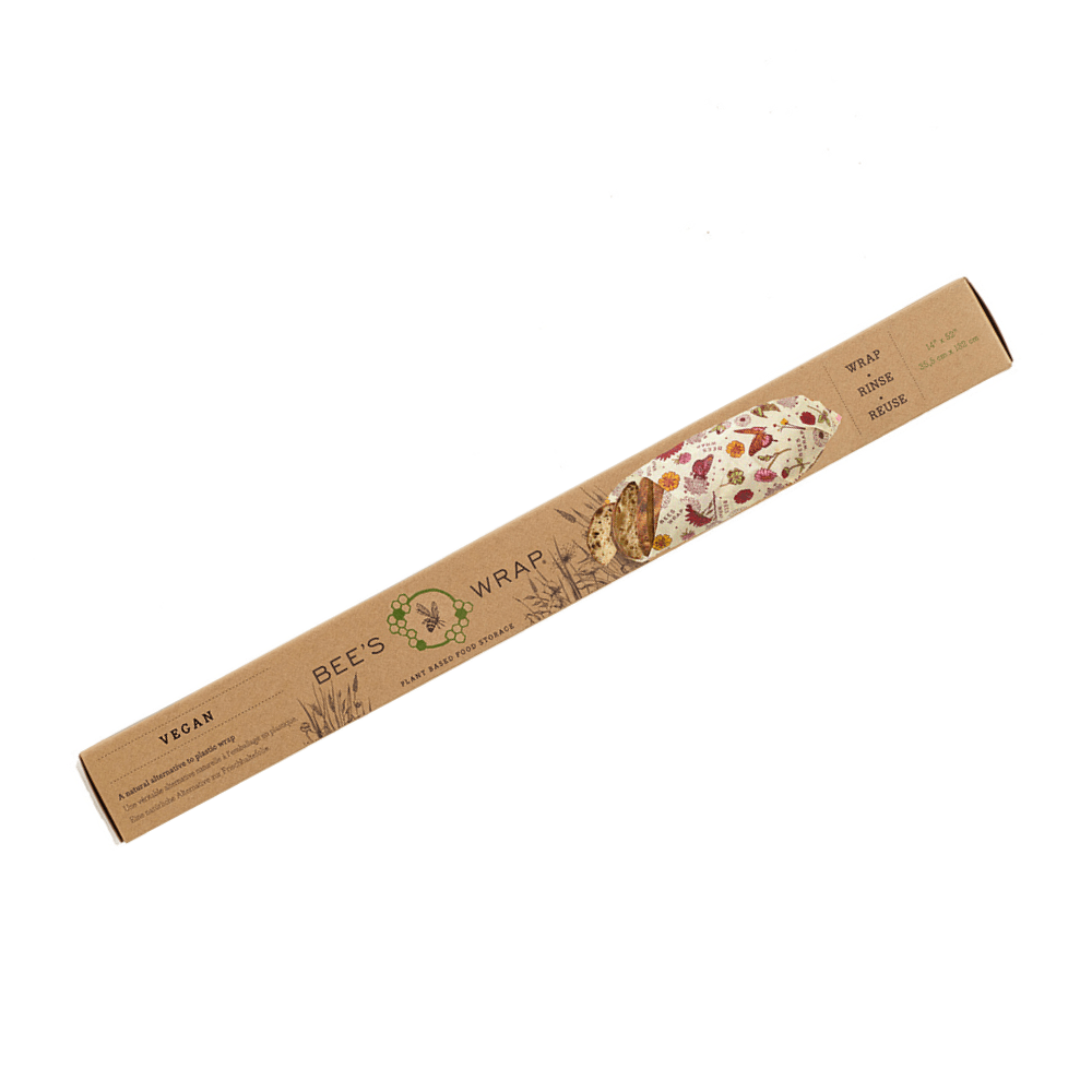 Bees Wrap - Cut-to-Size Roll - Meadow Magic, Plant-Based Wax