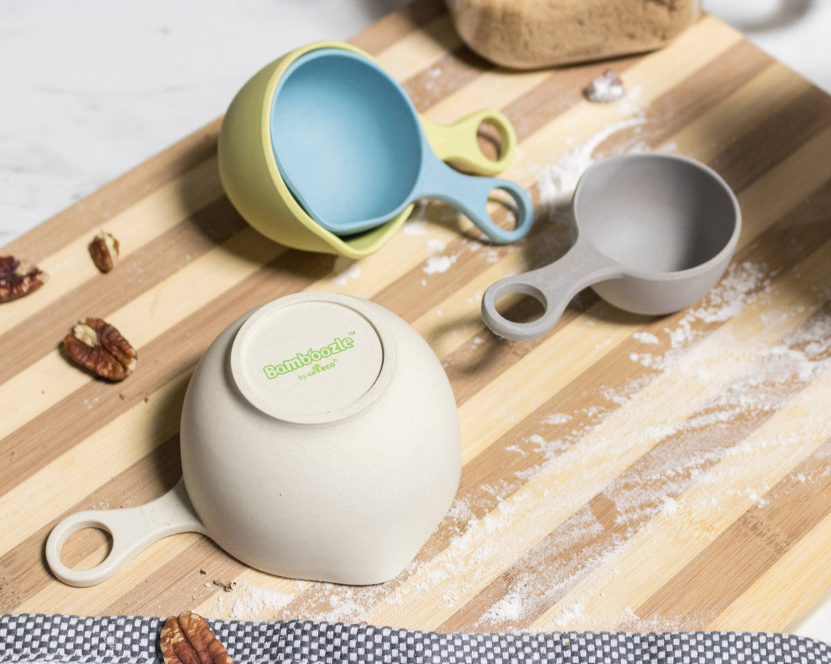 Measuring Cup and Spoon Set: Pastel