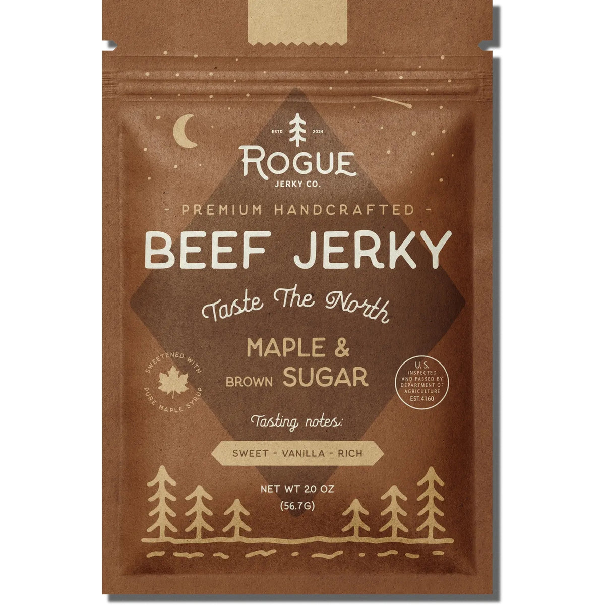 Rogue Maple &amp; Brown Sugar Beef Jerky