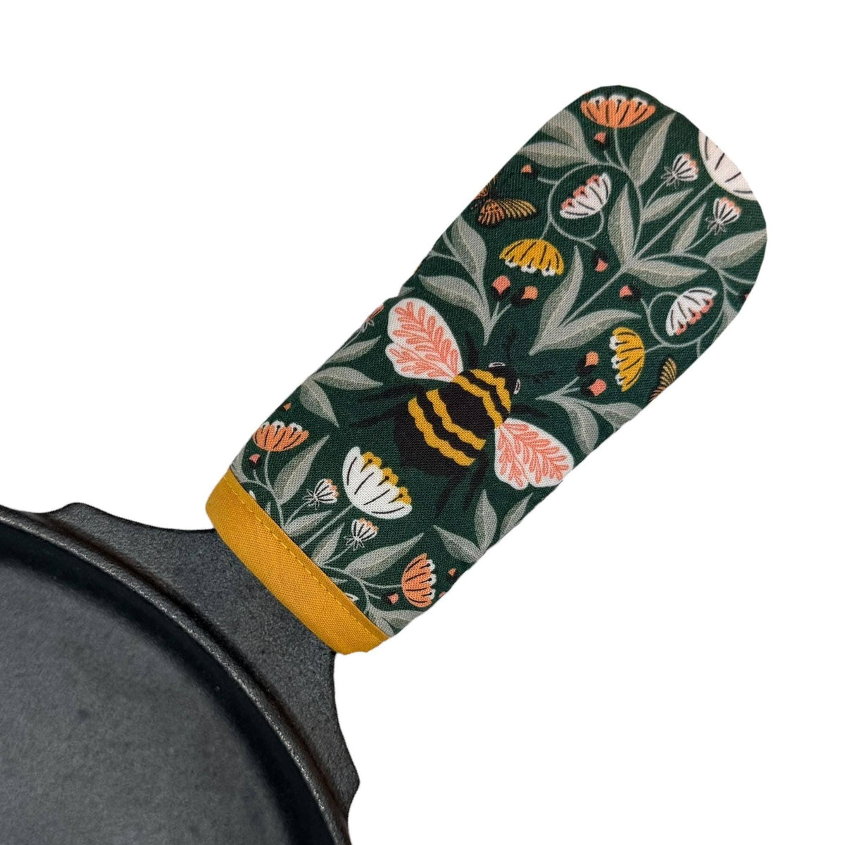 Bumble Bee Garden Cast Iron Skillet Mitt