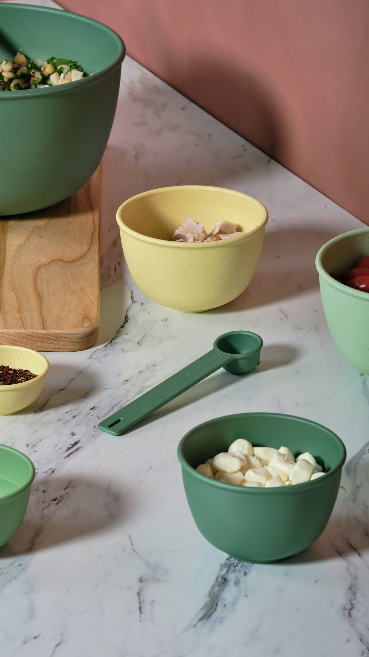 5-Piece Astrik Mixing Bowl Set: Alpine