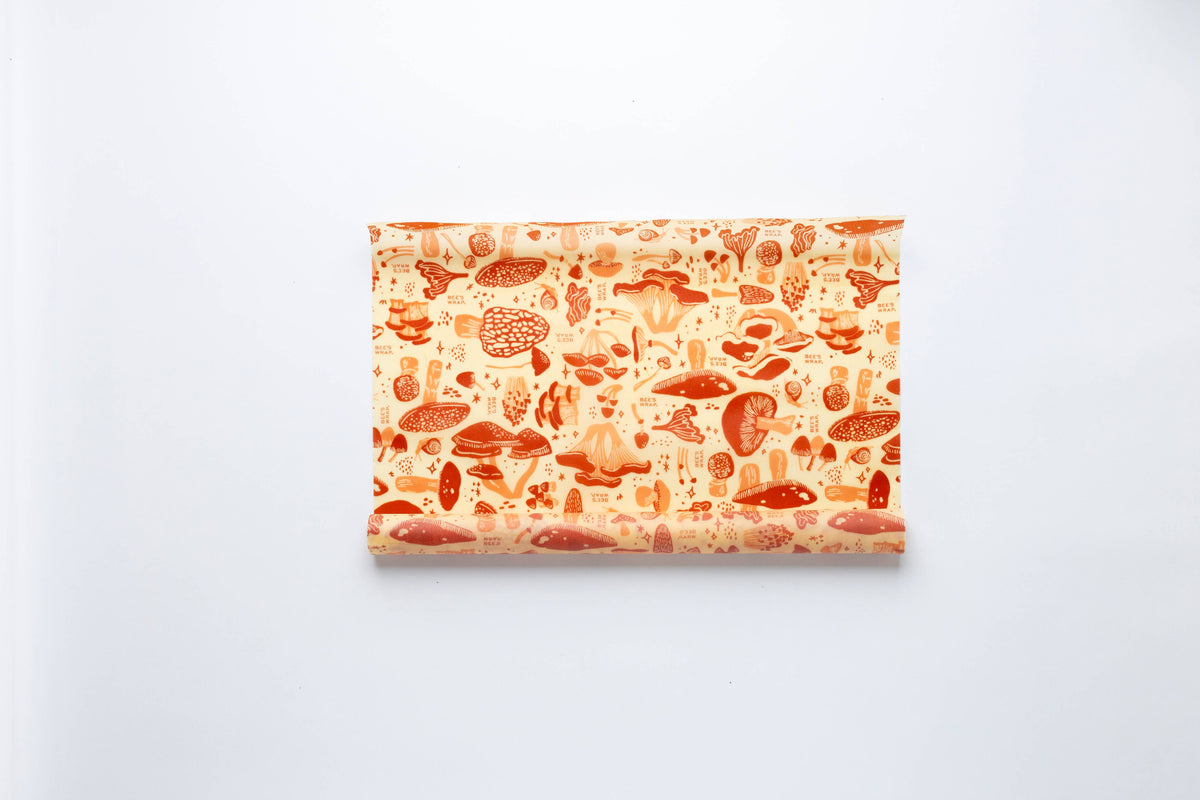 Bees Wrap - Cut-to-Size Roll - Mushroom Magic