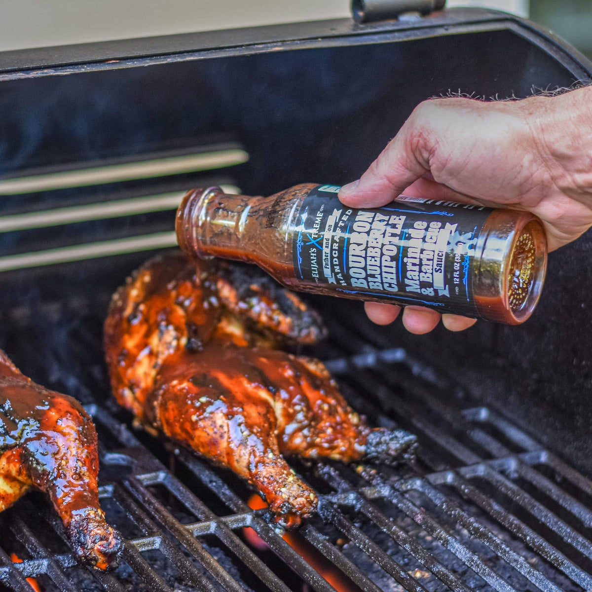 Bourbon Blueberry Chiptole BBQ Sauce