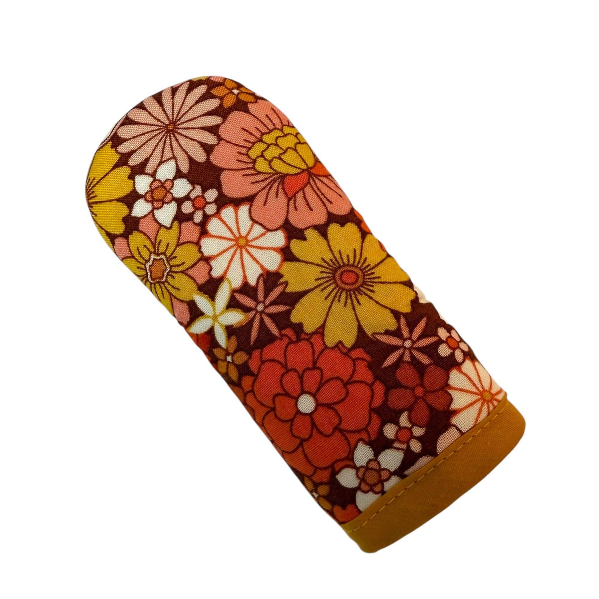 Sunburst Blooms Cast Iron Handle Mitt