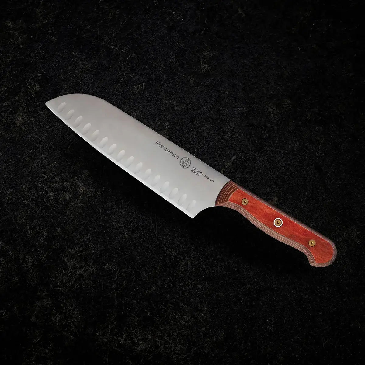 Custom 7 Inch Kullenscliff Santoku: Black