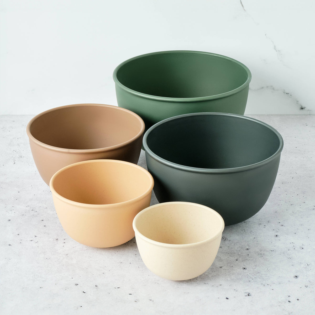5-Piece Astrik Mixing Bowl Set: Alpine