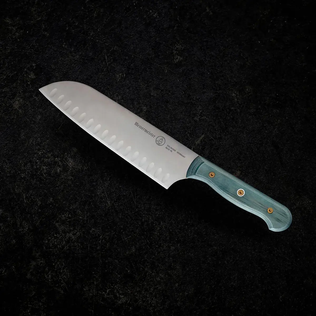 Custom 7 Inch Kullenscliff Santoku: Black