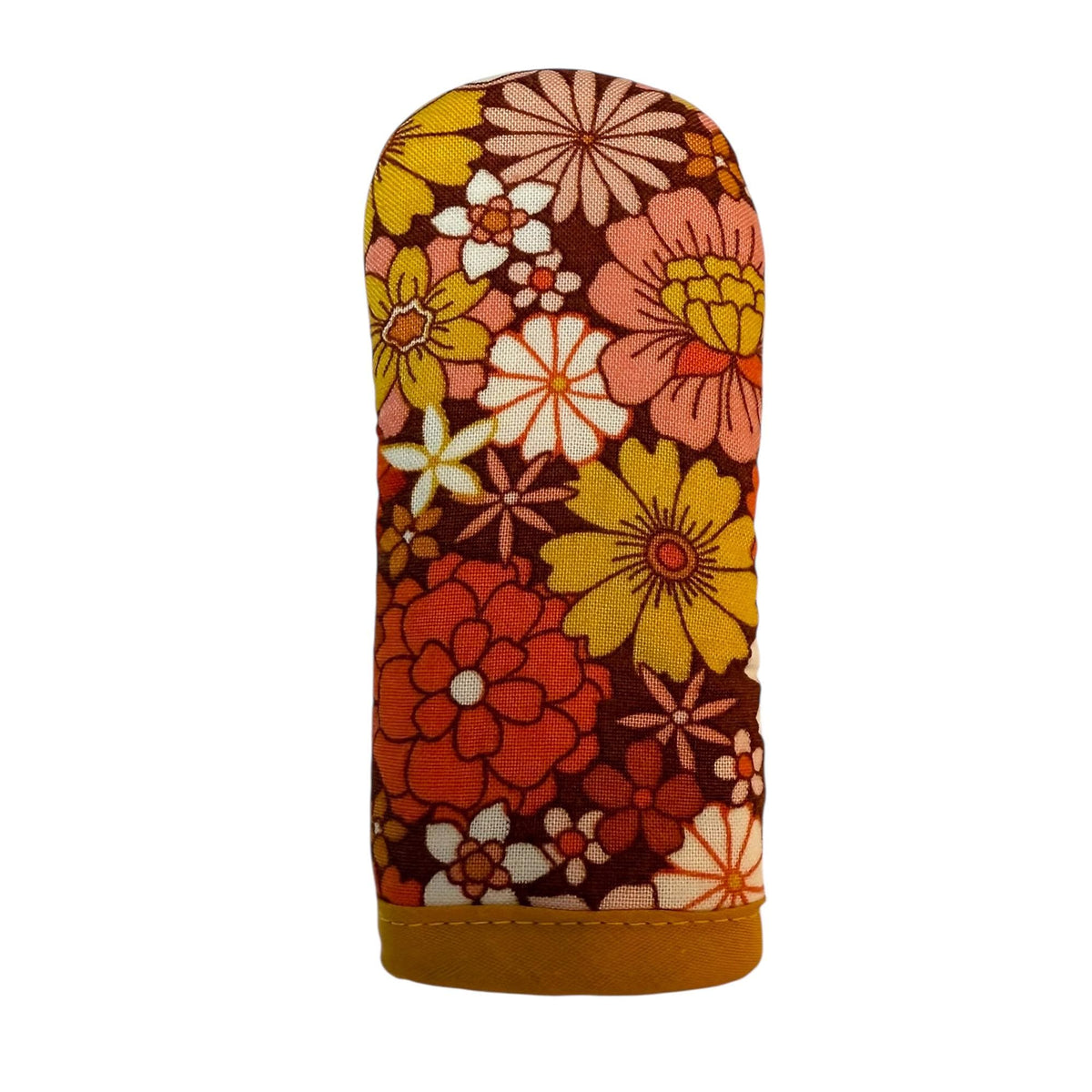 Sunburst Blooms Cast Iron Handle Mitt