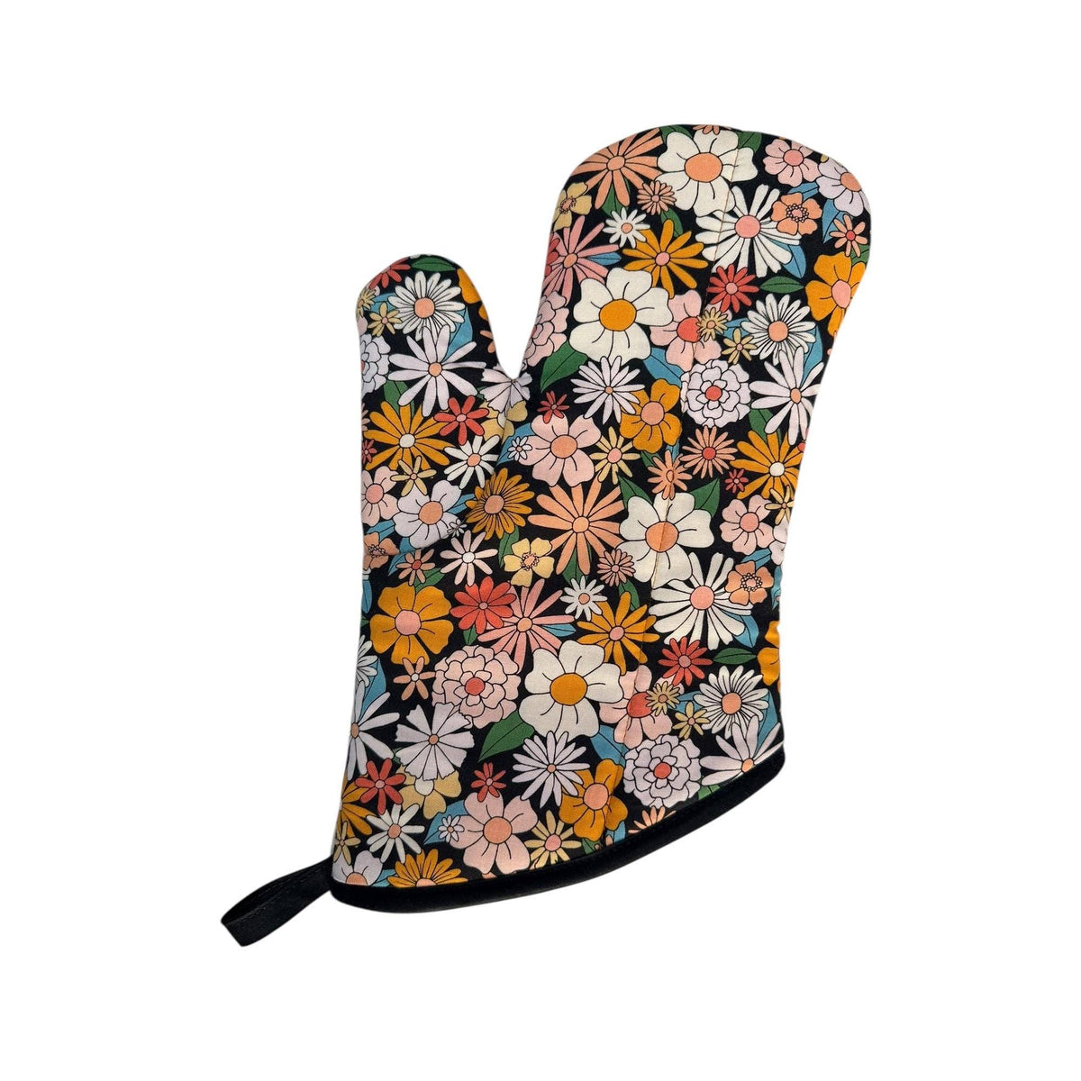 Disco Daisy Oven Mitt