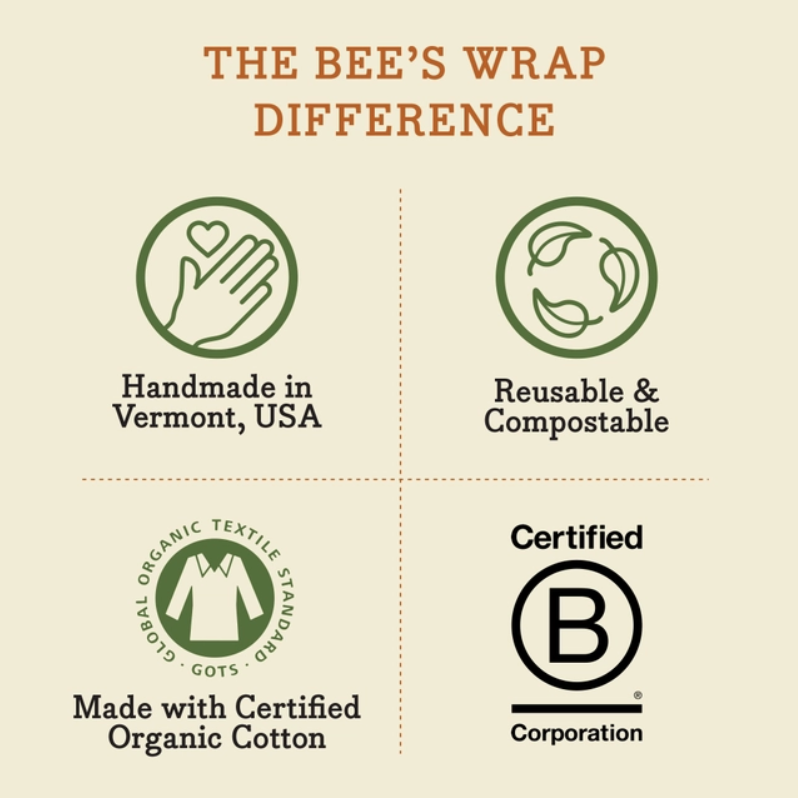 Bees Wrap - Cut-to-Size Roll - Mushroom Magic