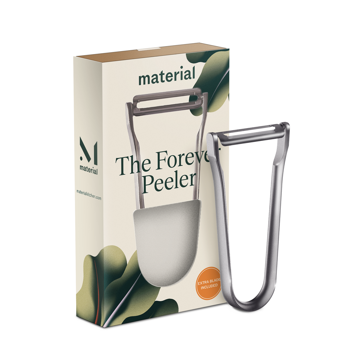 The Forever Peeler: Stainless Steel