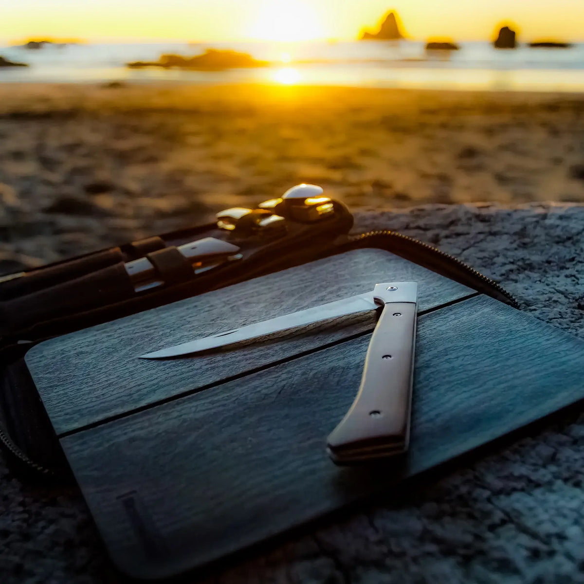 Adventure Chef Folding Faux Wood Cutting Board