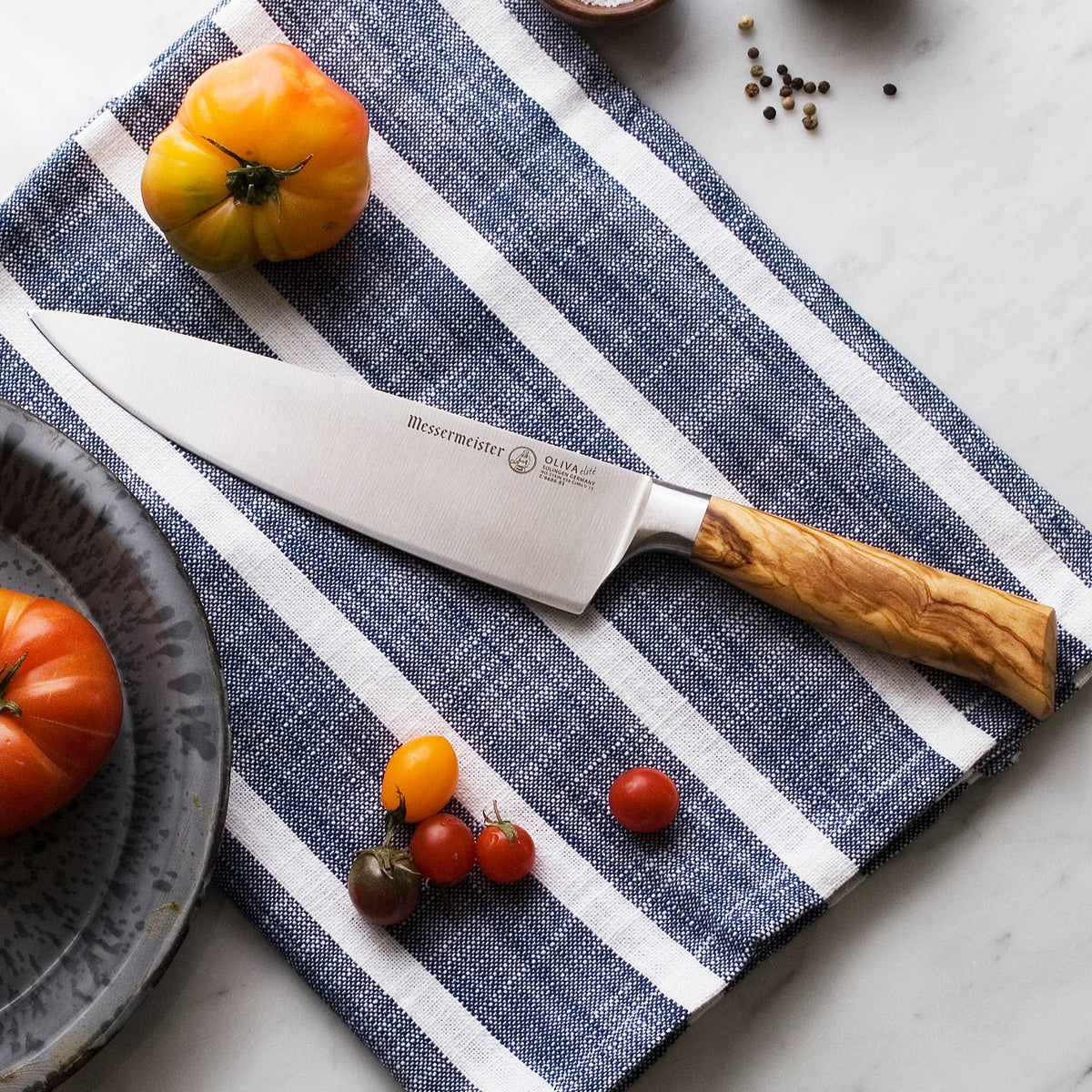 Oliva Elite Stealth Chef's Knife - 8"